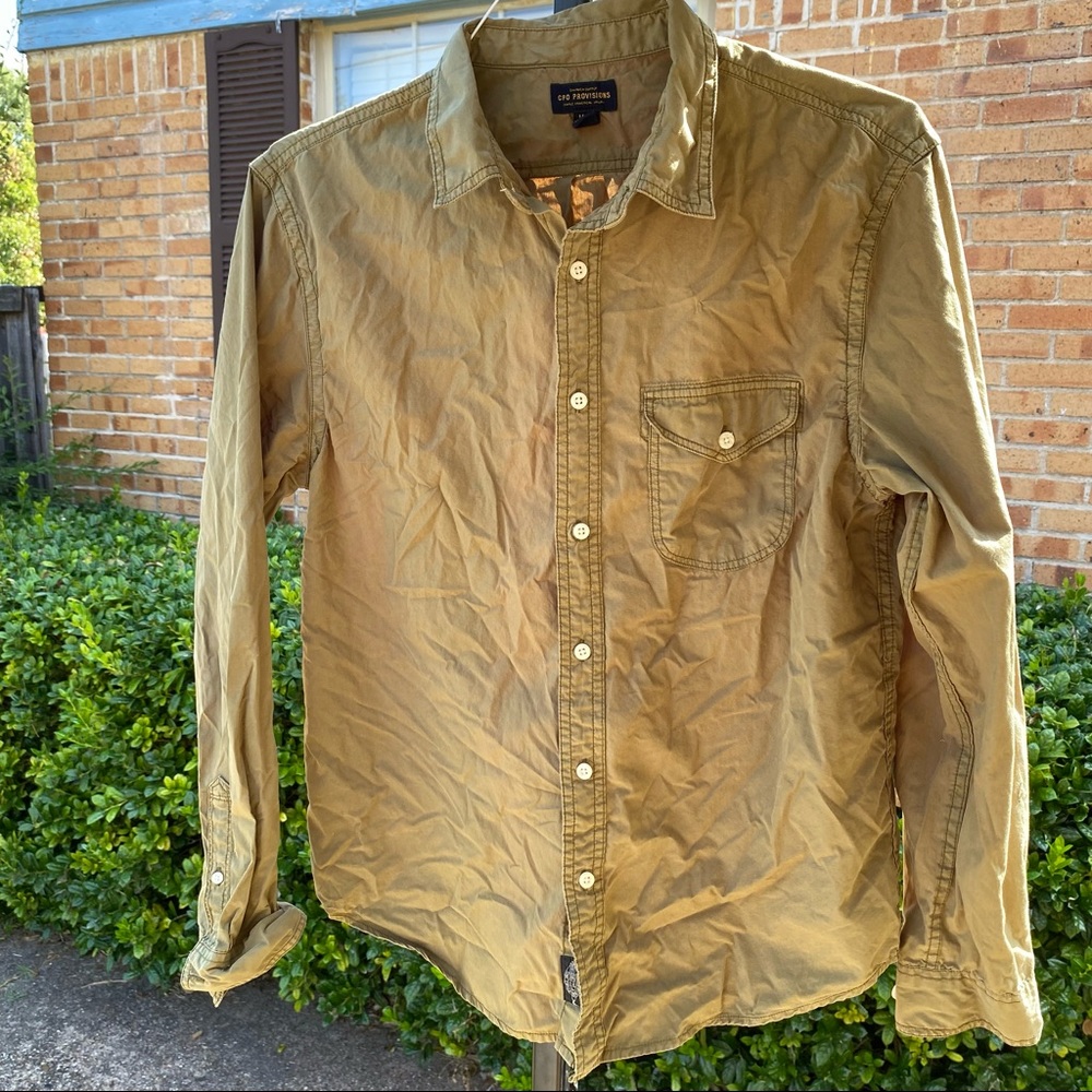 Olive Button Up